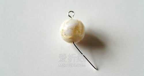 简约木珠项链的制作方法- www.aizhezhi.com