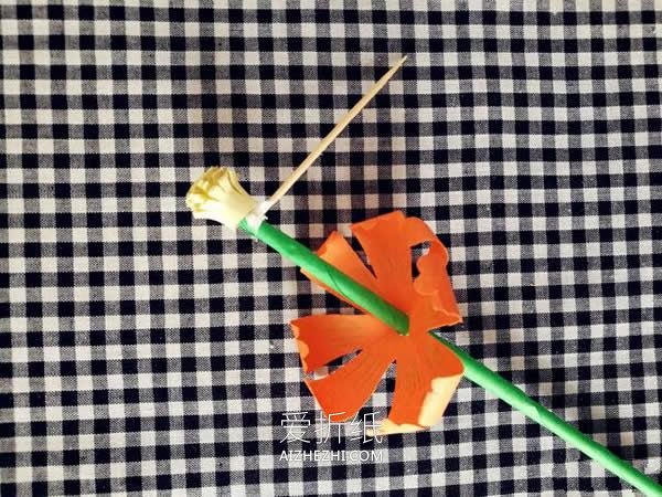 手工做立体纸花的方法- www.aizhezhi.com