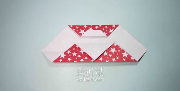 简单圣诞老人的折法- www.aizhezhi.com