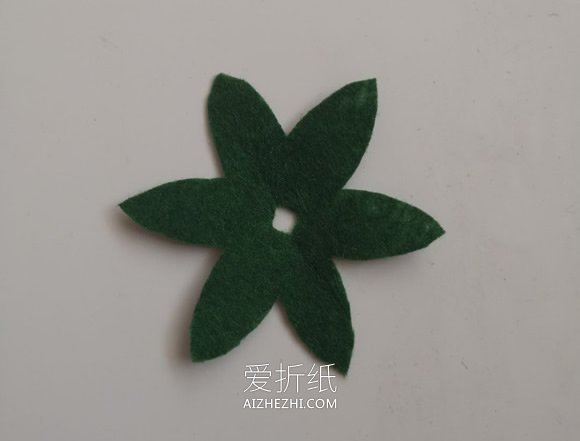 不织布玫瑰花的制作方法- www.aizhezhi.com