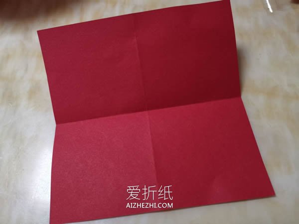 一步步折纸圣诞树的步骤图解- www.aizhezhi.com