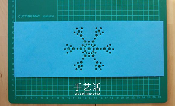 自制超美的冬天雪花灯饰图解教程- www.aizhezhi.com