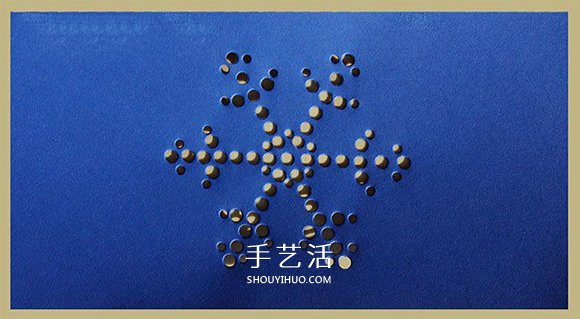 自制超美的冬天雪花灯饰图解教程- www.aizhezhi.com