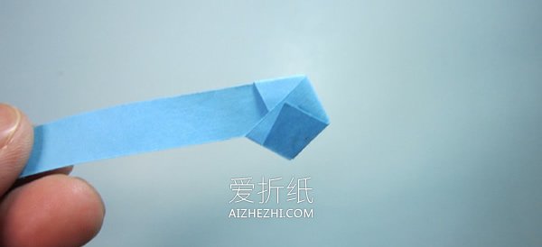 折纸幸运星的方法图解- www.aizhezhi.com