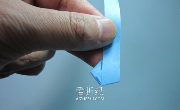 折纸幸运星的方法图解- www.aizhezhi.com