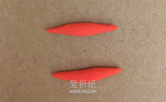 超简单粘土蝴蝶结的制作方法- www.aizhezhi.com