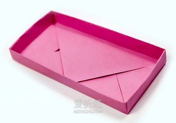 很浅的收纳盒折纸图解- www.aizhezhi.com