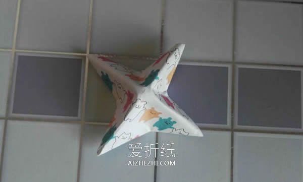 详细纸陀螺的折法步骤图解- www.aizhezhi.com