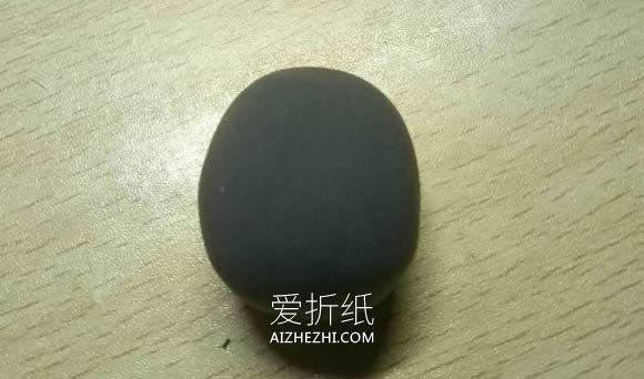 万圣节粘土蝙蝠的制作方法- www.aizhezhi.com