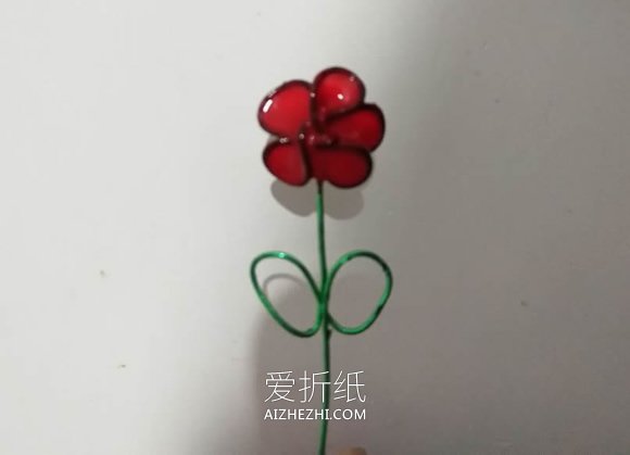 用金属线和指甲油做可爱小花的方法- www.aizhezhi.com