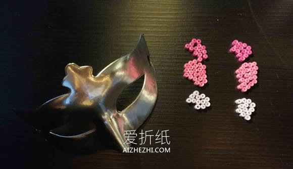 绝美衍纸面具的详细制作步骤图解- www.aizhezhi.com