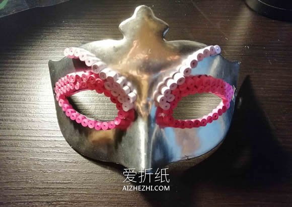 绝美衍纸面具的详细制作步骤图解- www.aizhezhi.com