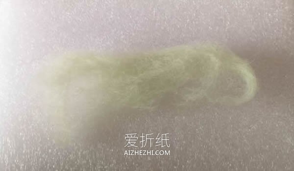 羊毛毡多肉植物盆栽的制作方法- www.aizhezhi.com