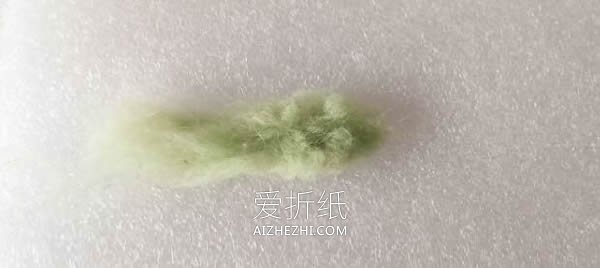 羊毛毡多肉植物盆栽的制作方法- www.aizhezhi.com