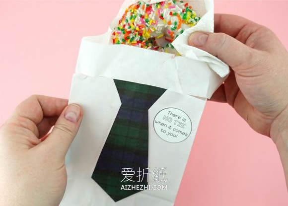 超有趣父亲节礼品袋礼物的制作方法- www.aizhezhi.com