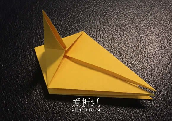 简单四瓣花的折纸图解教程- www.aizhezhi.com