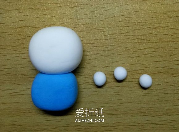 用粘土做可爱的万圣节骷髅小人- www.aizhezhi.com