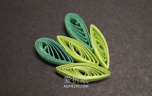 衍纸梅花的制作过程图解- www.aizhezhi.com