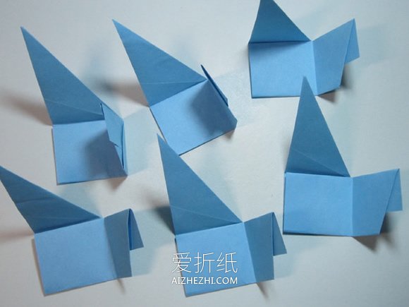 折纸六角形礼品盒的步骤图解- www.aizhezhi.com