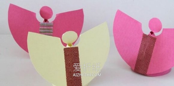 怎么用卡纸做天使的方法- www.aizhezhi.com