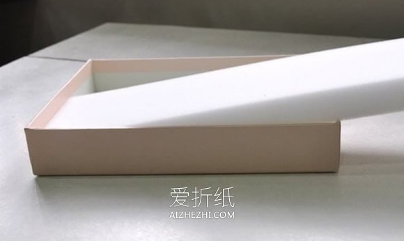 用纸盒盖子和海绵泡沫做戒指收纳的方法- www.aizhezhi.com