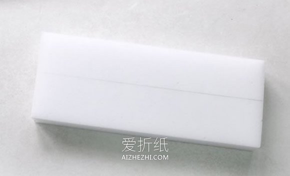 用纸盒盖子和海绵泡沫做戒指收纳的方法- www.aizhezhi.com