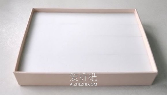 用纸盒盖子和海绵泡沫做戒指收纳的方法- www.aizhezhi.com