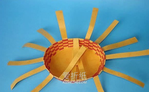 怎么用卡纸做立体螃蟹的方法图解- www.aizhezhi.com