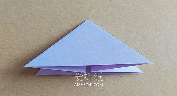 怎么折纸超简单五角星的折法图解- www.aizhezhi.com