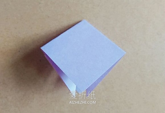 怎么折纸超简单五角星的折法图解- www.aizhezhi.com