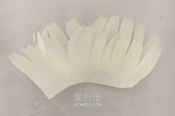 怎么做皱纹纸雏菊的详细图解教程- www.aizhezhi.com