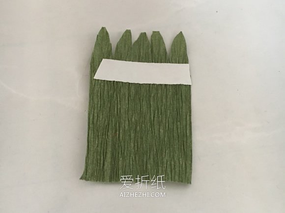 怎么做皱纹纸雏菊的详细图解教程- www.aizhezhi.com