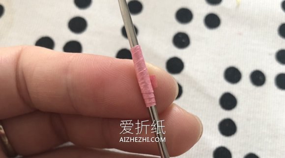 格桑花手工制作方法步骤图解教程- www.aizhezhi.com