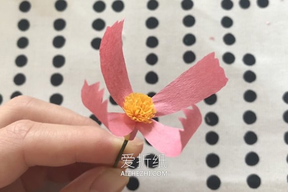 格桑花手工制作方法步骤图解教程- www.aizhezhi.com