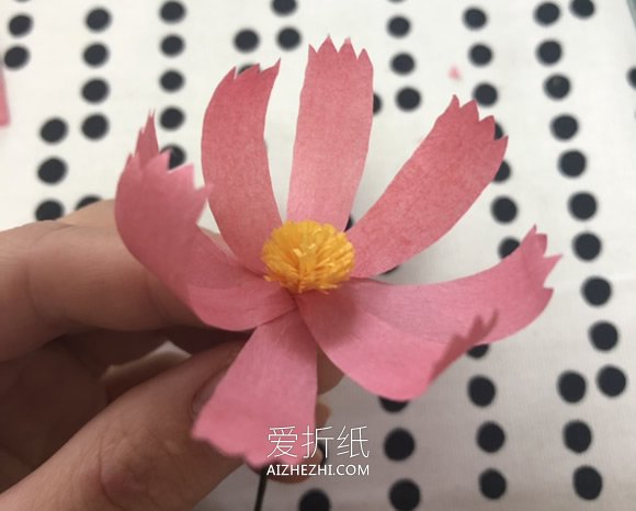 格桑花手工制作方法步骤图解教程- www.aizhezhi.com