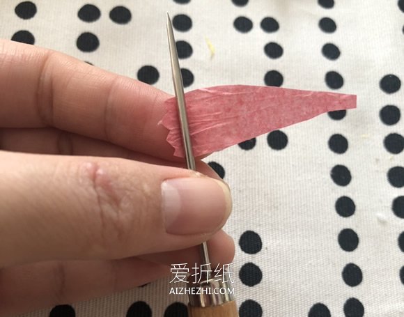 格桑花手工制作方法步骤图解教程- www.aizhezhi.com