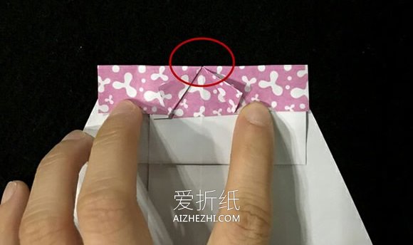 怎么折纸花裙子的折法图解- www.aizhezhi.com