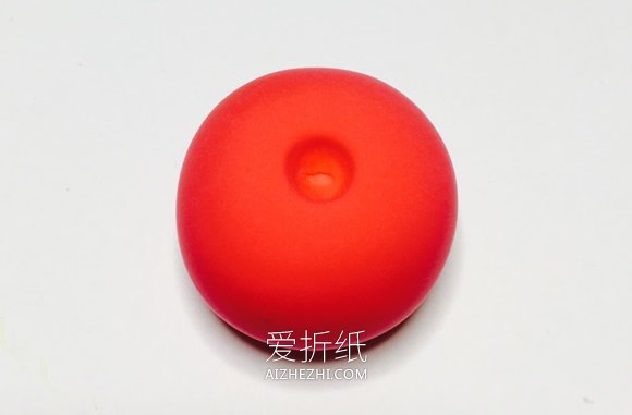 怎么做粘土红苹果的方法图解教程- www.aizhezhi.com