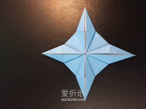 怎么折纸陀螺的详细步骤图解- www.aizhezhi.com