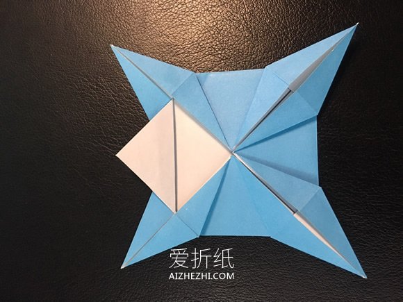 怎么折纸陀螺的详细步骤图解- www.aizhezhi.com