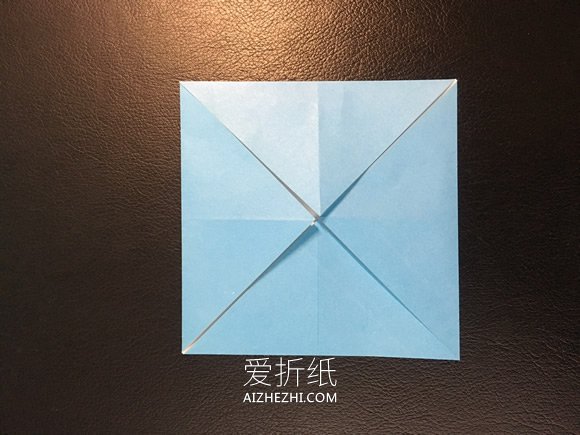 怎么折纸陀螺的详细步骤图解- www.aizhezhi.com