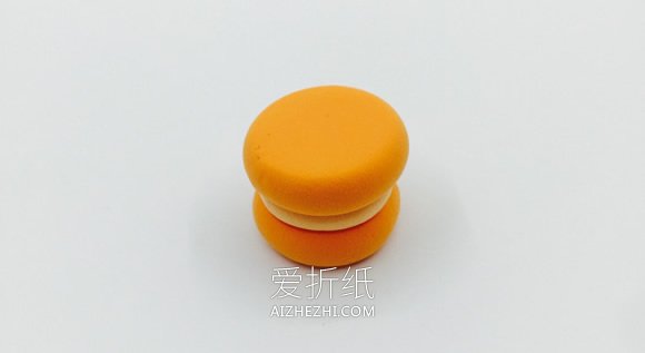 怎么用粘土做迷你马卡龙蛋糕的方法图解- www.aizhezhi.com