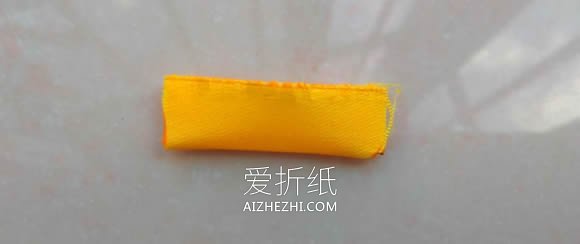 怎么做缎带烧花玛格丽特的方法教程- www.aizhezhi.com