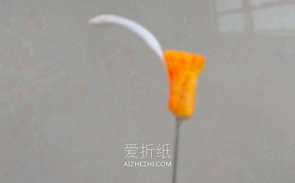 怎么做缎带烧花玛格丽特的方法教程- www.aizhezhi.com