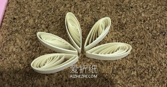 怎么做衍纸菊花的基础入门教程- www.aizhezhi.com