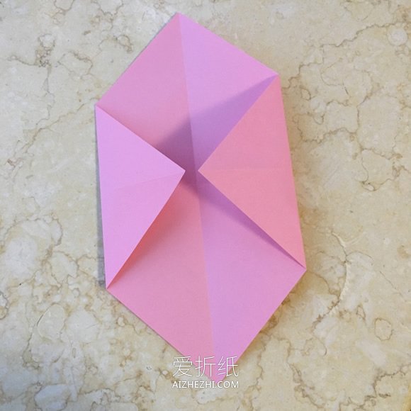怎么用12张纸折纸灯笼的折法图解- www.aizhezhi.com