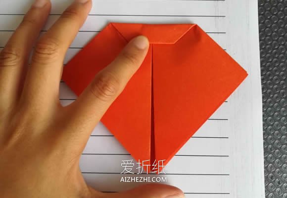 怎么简单折纸瓢虫的折法图解- www.aizhezhi.com