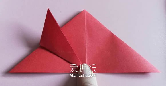 怎么简单折纸红色螃蟹的折法图解- www.aizhezhi.com