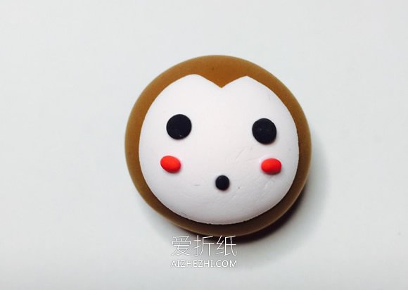 怎么用粘土做卡通小猴子的方法步骤- www.aizhezhi.com