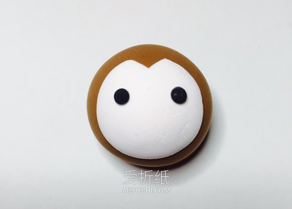 怎么用粘土做卡通小猴子的方法步骤- www.aizhezhi.com